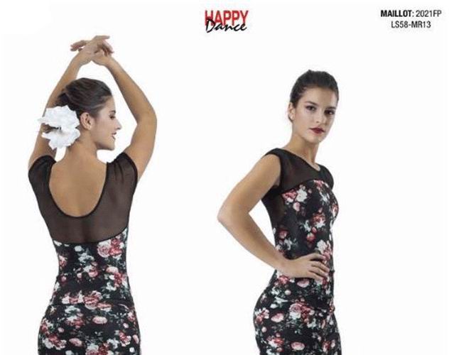 Flamenco Dance Maillots Happy Dance. Ref. 2021FP-LS58-MR13